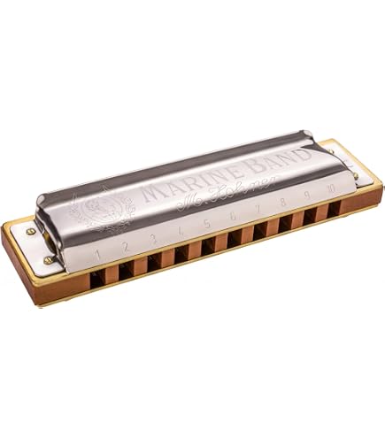 Amazon.com: Hohner 1896BX Marine Band Harmonic, Key of C Sharp