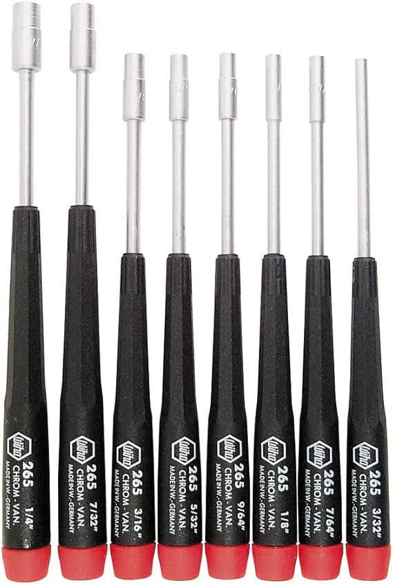 Wiha Precision Nut Driver 8Pc Set 3/32 1/4 26591 Amazon.ca