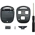 Horande Replacement Key Fob Cover Case fit for Lexus ES GS GX is LS LX RX SC GX470 LX470 ES300 ES330 IS300 IS330 ls430 GS330 GS300 RX300 RX330 RX350 RX400h Keyless Entry Remote Key Fob Shell