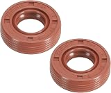 PATIKIL 12mm x 24mm x 7mm Fluoro Rubber TG4 Oil Seal for Bearings Pumps Engines view 1