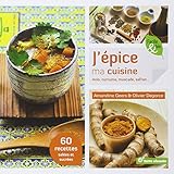 J'épice ma cuisine : Anis, curcuma, muscade, safran by