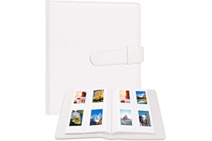 REKEEN 256 Photos Album for Fujifilm Instax Mini Camera/Polaroid 2”x3” ZINK Pictures, 2x3 Photo Album Book for Fujifilm Instax Mini 11 12 evo 9 90 70 40 8 Instant Camera, For Instax Mini Instant Film