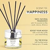 NEOM Happiness Reed Diffuser 100ml Neroli Mimosa Lemon Natural Fragrance view 4