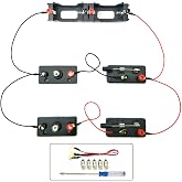 EUDAX School Labs Basic Electricity Discovery Circuit Kit for Introductory Electronics