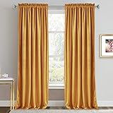 RYB Home Velvet Curtains 96 inches - Luxury Room