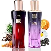 NASEEM INFERNO & Yumna Aqua Perfumefor Unisex | Bold and Sexy Fragrance with Long-Lasting Arabian & Warm Spicy Scents for Men & Women (Combo - 80ml Each)