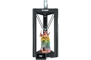 FLSUN V400 3D Printer Upgrade Moving Speed 600 mm/s Printing Max Speed 20000+mm/s² with Direct Drive Extruder 300℃ Nozzle High Speed Printing 3D Printers DIY 3D Printer Printing Size Φ11.8"X16"