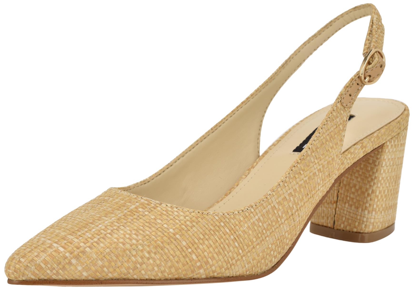 Nine West Women’s Kamsee Slingback, Light Natural 111, 11