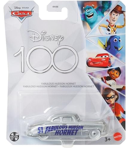 Disney 100 ピクサー　カーズ Amazon.com: Disney100 Pixar Cars 1:64 Scale (5/6 Flo) : Toys & Games