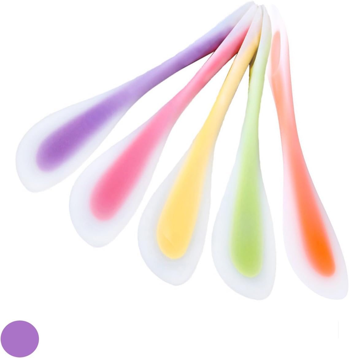 Best Utensils DualSided Silicone Spatula Spoon Hot Cooking Tools