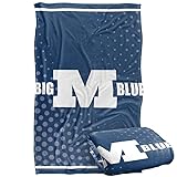 Millikin University Big Blues Blanket, 36"x58" Logo