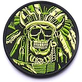 WZT Death Skull War Chief Indian Usa Army Morale Military Tactical Swat Patch (1)