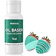 Oil Based Food Coloring for Chocolate - 30 Milliliters Upgraded Oil Teal Food Color for Baking Cake Decorating, Edible Food Dye for Candy Melts Cookies Easter Egg Icing Fondant Meringues