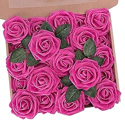 N&T NIETING Artificial Flowers, Foam Roses Perfect