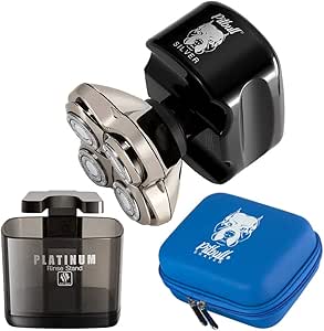 pitbull shaver skull silver pro stand ac