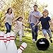 Kids Bowling Set for Kids - Includes One Big Ball and 6 Giant Inflatable Bowling Pins Jumbo Bowling Set Game - Great Party Inflatable Games for Kids
