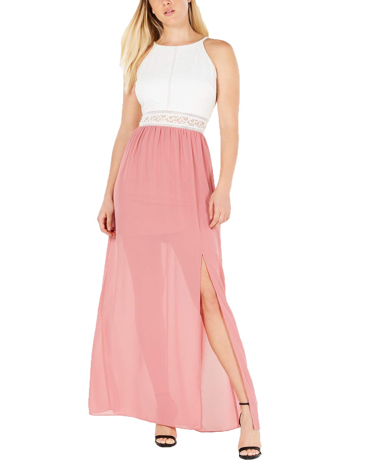 Bcx Juniors Halter Neck Maxi Dress Quartz | Desertcart Gibraltar