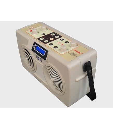 Tanpura Numérique Saarang Micro V6 - Instrument Électronique Pour Musique Indienne - Contrôles Volume/Tonalité, Mémoire - Fonctionne Sur Piles