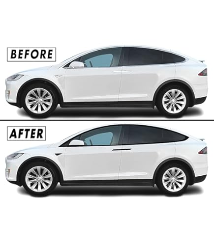 Tesla Model Y Chrome Delete Kit – Stainless Steel Black Window Trim | 2020-2026, Easy Install