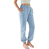 DITOK Sweatpants for Women 3 Pack, Fleece Lined Athletic Joggers with Pockets, Baggy Comfy Lounge Pants for Workout