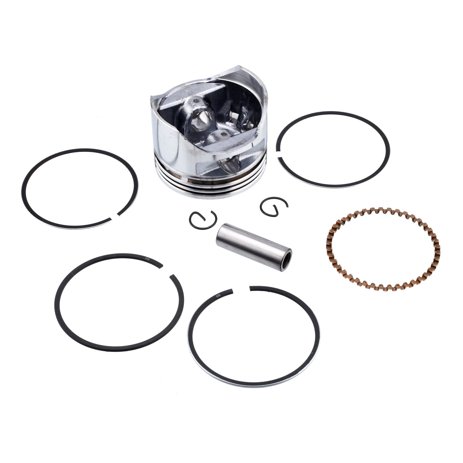 Cancanle 39mm Piston Pin Rings Kit For HONDA GX35 GX35NT HHT35S UMK35 Gasoline 4-Stroke Engine Motor Brush Cutter Trimmer Grass trimmer
