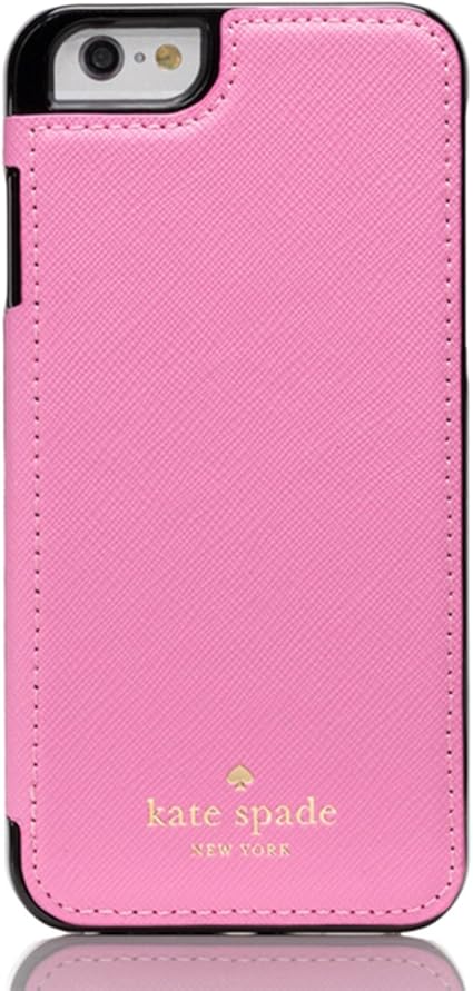 Amazon Kate Spade ケイトスペード Iphone 6 6s ケース Leather Folio レザー ミラー付き ルージュピンク 並行輸入品 ケース カバー 通販