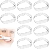 Nasal Bandage 10 PCS Elastic Nose Bandages Nose Surgery Elastic Bandage Dressing Holder Septoplasty Recovery Bandage for Nose