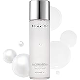 KLAVUU Hydrating Milky Toner with Pearl & Niacinamide – Facial Toner for Skin Glow, Wrinkle Care & Moisture Balance, Korean Skincare (4.76oz)