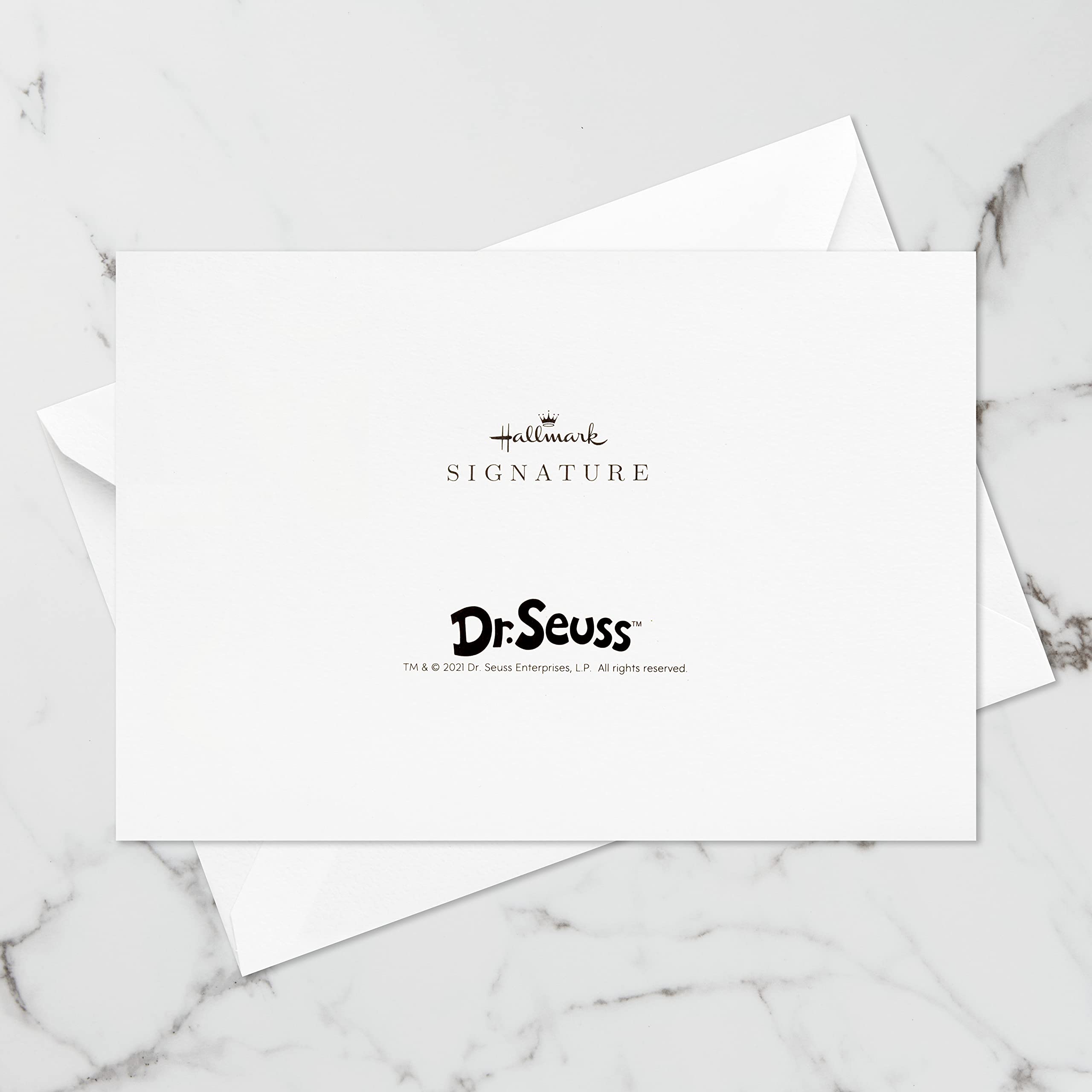 Hallmark Grinch Pop Up Christmas Card (Dr. Seuss' How the Grinch Stole Christmas!) Signature Paper Wonder 3D Card