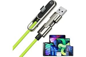 Invisible Phone Charger | 240W Foldable Fast Charging Sideways Cord - 2 in 1 Charging Cable Stand,for Smartphones Tablets Ele