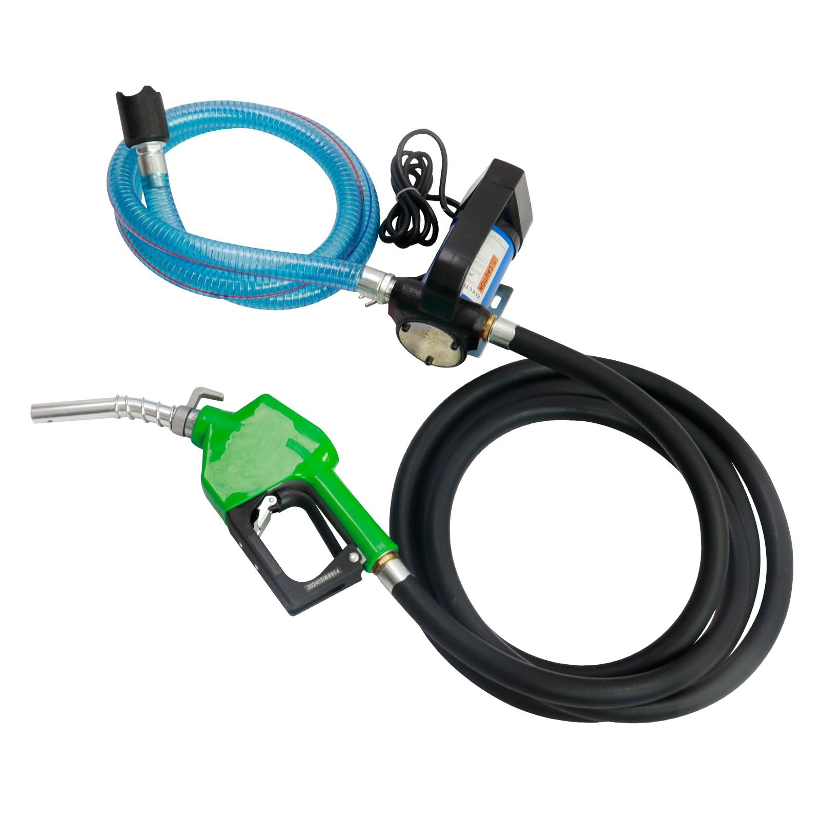 Photo 1 of AC110-120V Volt Electric Fuel Transfer Pump, Mechanical Meter, Fuel Hose,AUTO Fuel Nozzle,Filter,NPT Connect Fitting,12 GPM Diesel Transfer Pump with Handle for Transferring Diesel,Kerosene