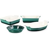 Le Creuset Stoneware 4 PC Heritage Bakeware Set, Artichaut