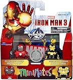 MARVEL IRON MAN 3 MINIMATES Exclusive Skeleton Armor and Silver Centurion WAVE 1