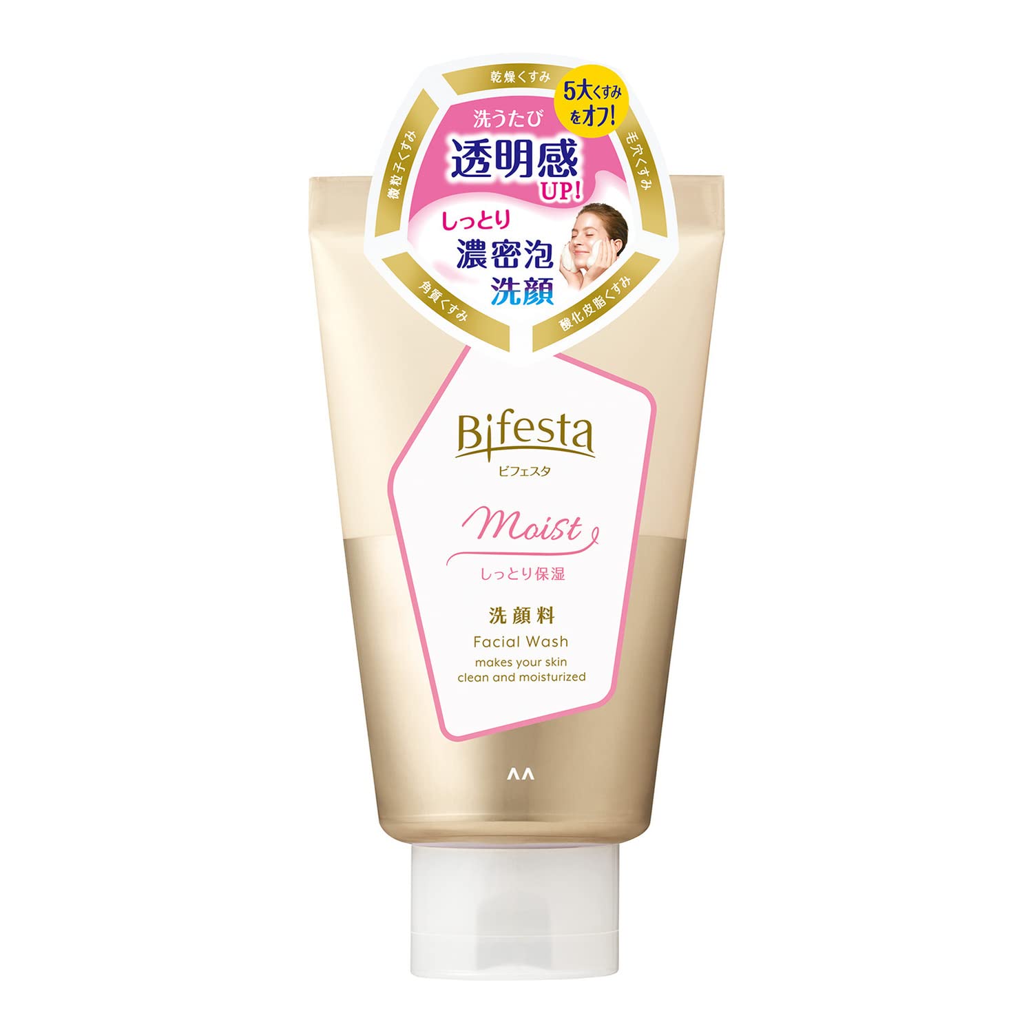Bifesta Face Wash Moist 120g