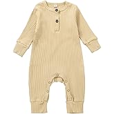iddolaka Newborn Summer Baby Boy Girl Rompers Bodysuit Jumpsuit Playsuit One Piece Outfit Clothes
