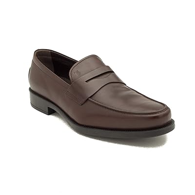 Buy Tods Mens Leather Penny Loafer Shoes Brown at Ubuy Pakistan