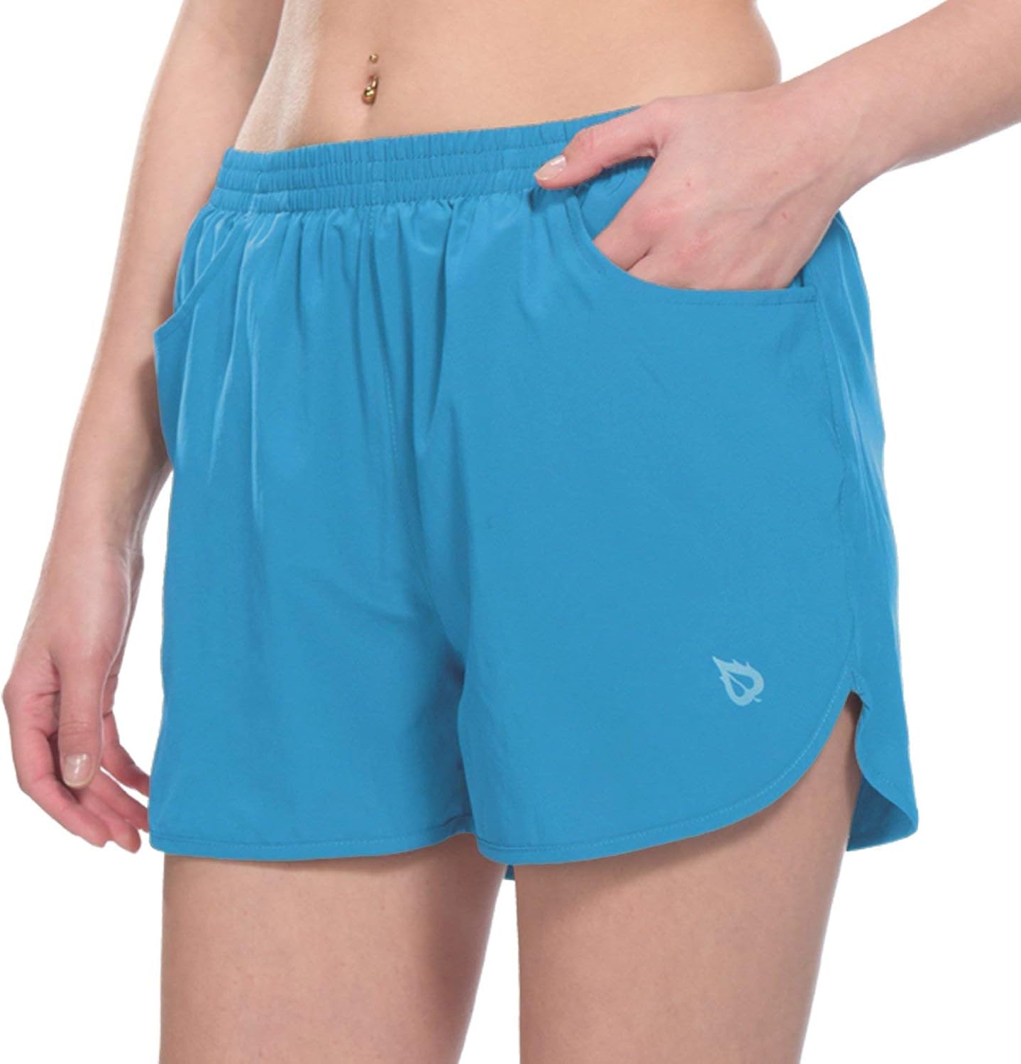 BALEAF Women's 3" Running Shorts Gym Athletic Shorts Pockets : Clothing