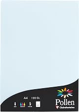 Clairefontaine 4201C Pollen Blue A4 120gsm 50 sheets Wallet