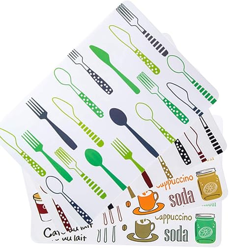 Amazon ランチョンマット 北欧 撥水 おしゃれ プレースマット テーブルマット Pp 防汚 断熱 滑り止め お手入れ簡単 家庭用 レストラン用 4枚 ランチョンマット オンライン通販