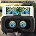 VR Glasses, Fuleadture 3D Virtual Reality Headset Video Movie Games Google Cardboard for iPhone 6s Plus and Other 4.0 - 6.0 inch Smartphones