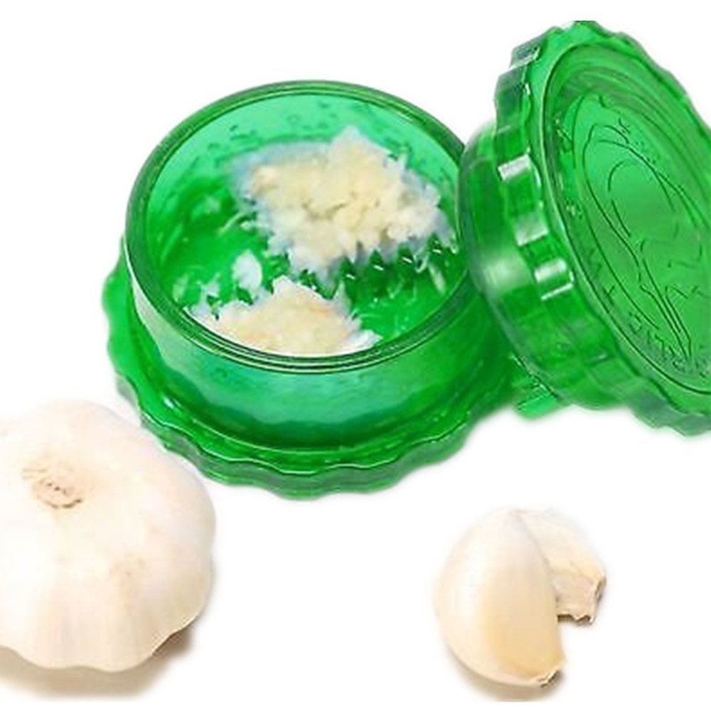 FuzzyGreen® Garlic Ginger Twist Mince Press Peeler Crusher Kitchen Tool