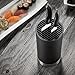 Kyocera KB-U-BK Universal Round Soft Touch Knife Block, 8.8