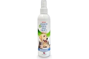 Sonnyridge Dog Dental Spray Removes Tartar, Plaque and Freshens Breath Instantly. The Most Advanced Dental Spray for Healthy 
