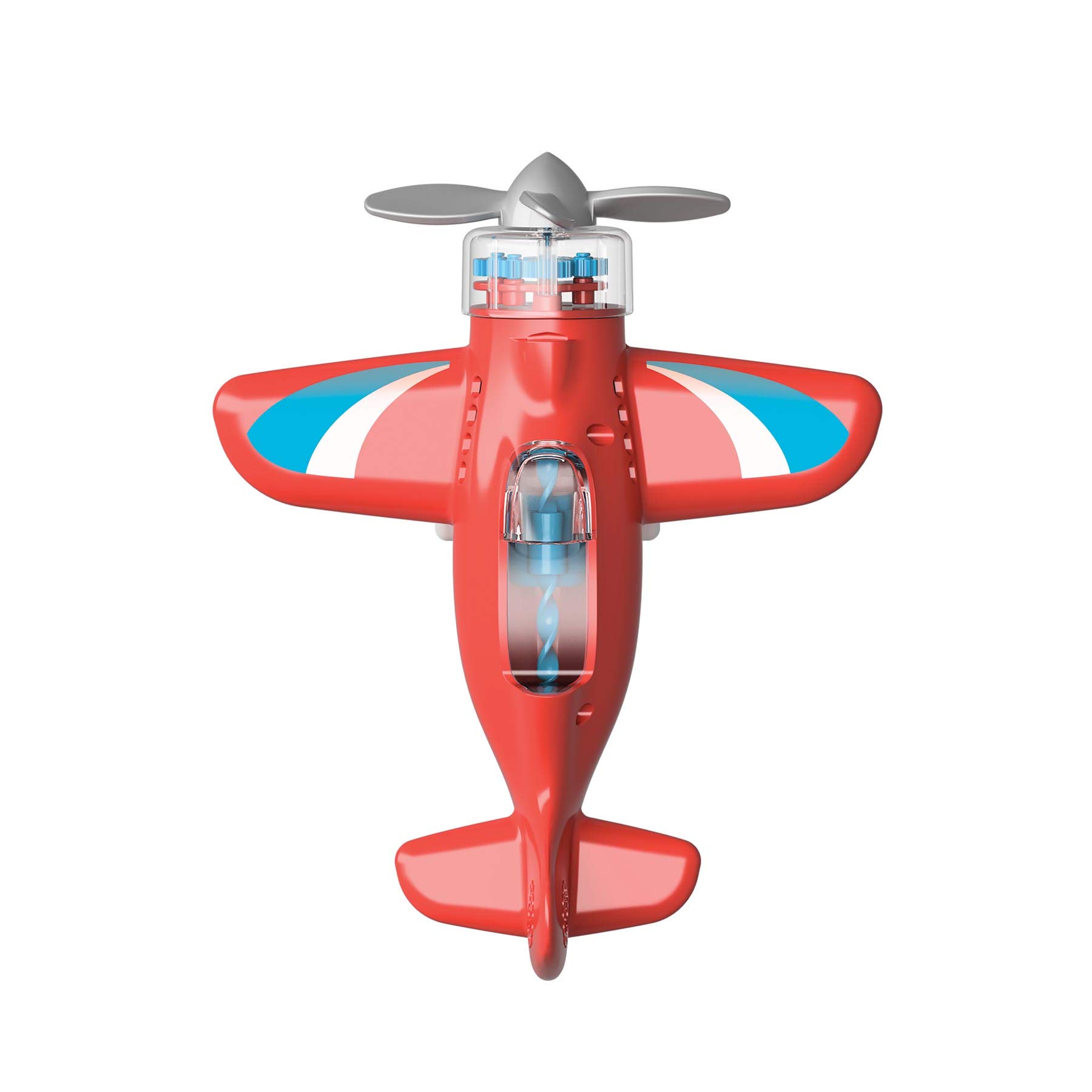 Fat Brain Toys 50133 Toy Aeroplane, Red