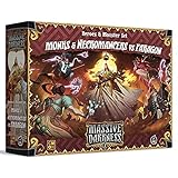 Massive Darkness 2 Monks and Necromancers vs The