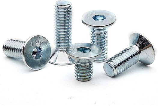 10x BULLONE ZINCATO TESTA ESAGONALE TUTTO FILETTATO 8x25 M8 25 VITI - Foto 6