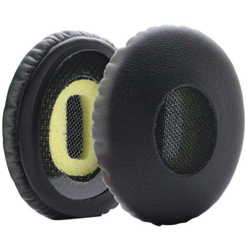 Ear Pads Replacement for Bose Soundlink On-Ear 2 (OE2) / On-Ear2i (OE2i) SoundTrue On-Ear 2 / On-Ear2i Headphone by MMOBIEL - Mesh Fabric and Protein PU Ear Pad Cushions - Earpads Replacement – Black
