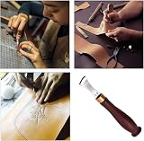 BAOMUMAYE Leather Edger Multifunction Edge Beveler High Low Foot DIY Craft view 7