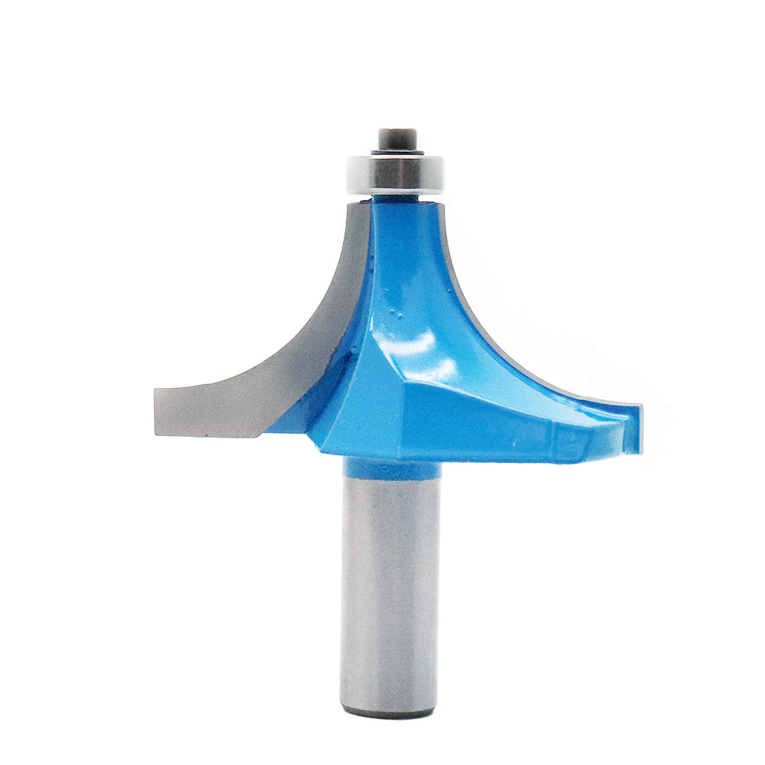 Rannb Round Over Edging Router Bit 1/2" Shank 1" Cutting Radius Bearing Guide Corner Rounding Router Bit