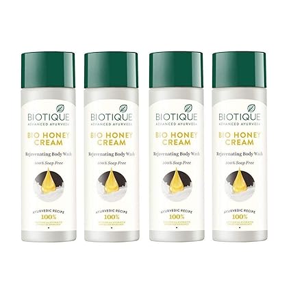 4 HONEY CREAM REJUVENATING BODY WASH 190 ML(AYURVEDIC)